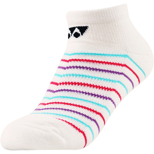 YONEX尤尼克斯羽毛球袜子女生3双装毛巾底吸汗透气运动袜29179