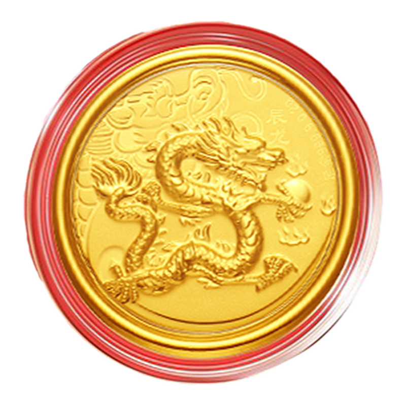 马年贺岁黄金金币9999足金