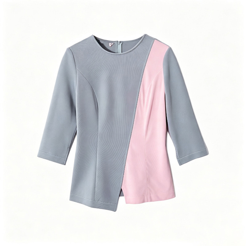 克丽缇娜工作服女套装七分袖