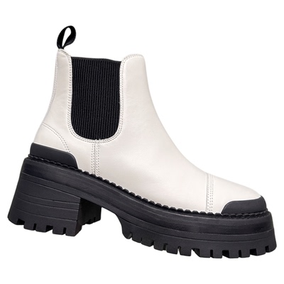 STELLALUNA切尔西靴厚底短靴