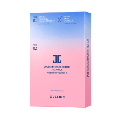 jayjun捷俊水光焕亮三部曲面膜
