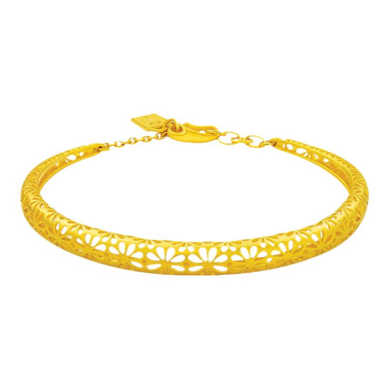 花火足金手链justgold