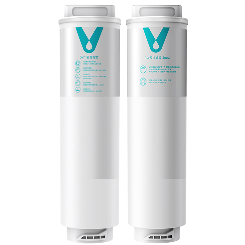 云米S2/ Fast3系列400G/600G净水器滤芯1号5in1复合滤芯2号反渗透