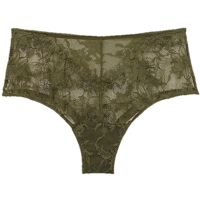 Intimissimi意舒漫时尚性感轻薄花卉蕾丝巴西式内裤SC2566B