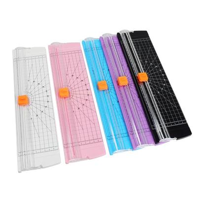 弘文照片裁纸机切割器闸刀裁纸器切纸刀办公用A4相片纸张滑动裁纸裁纸刀切割机切纸机裁纸机手动裁切机裁切刀