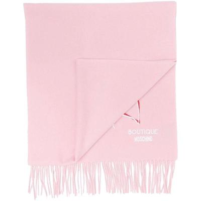 【自营】moschino/莫斯奇诺女士心形羊毛秋冬保暖围巾30035M2828