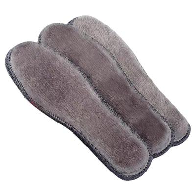 冬季鞋垫加绒加厚保暖毛绒防寒保