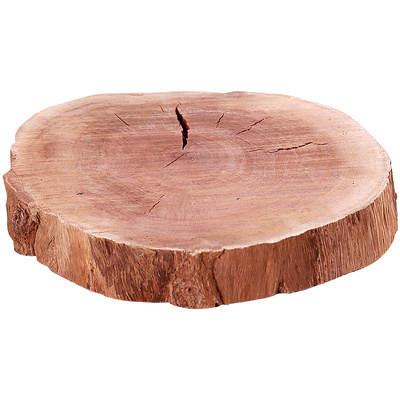 碌心复古实木碳炉烧烤树桩隔热垫