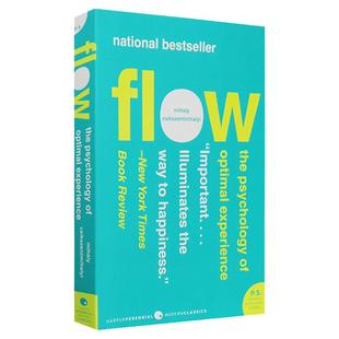 Flow The Psychology of Optimal Experience 心流 当下的幸福  英文原版
