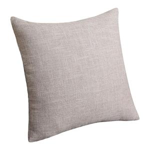 天然乳胶颗粒抱枕纯色麻布沙发靠垫床头枕芯枕头客厅靠背垫可定做