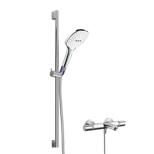 汉斯格雅hansgrohe飞雨S120手持花洒3速节水型恒温浴缸龙头套装