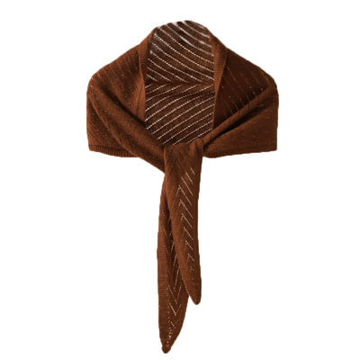 高端纯羊绒女士护颈小围巾三角巾