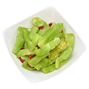 腌莴笋咸菜安徽六安特产农家自制酸辣脆爽下饭开胃菜开袋即食小菜