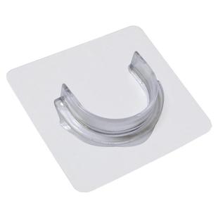 伸缩杆固定托免打孔浴帘杆座器粘贴挂钩u型无痕挂杆托门帘杆支架