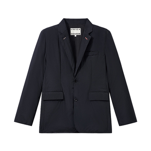UNICA HOMME/ 摩登前卫范_鹅绒 季男士羽绒服西装外套