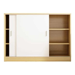 定做推拉门超窄薄20cm25cm深储物柜子茶水餐柜阳台玄关鞋厨房碗柜