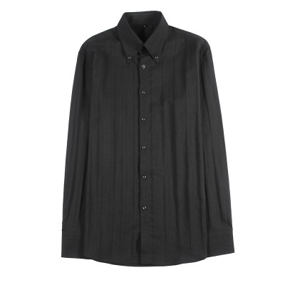 网红法式大尖领衬衣高级衬衫礼服