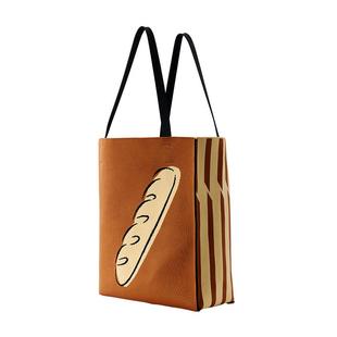 TOUTSEUL读设新款原创双面背单肩包大容量托特包通勤编织女款包包