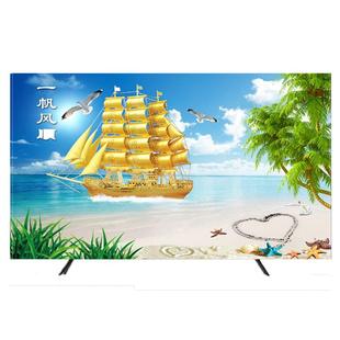 电视机防尘罩套保护套新款55寸65液晶台式壁挂曲面盖布85英寸定制