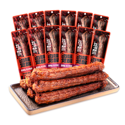 卤味觉醒风干鸭脖68g*6根充氮装