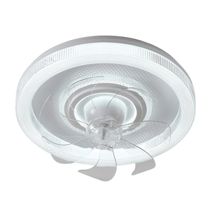 2025新款卧室风扇灯360°摇头餐厅吸顶简约客厅儿童房电风扇吊扇