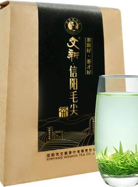 文新信阳毛尖明前珍品纸包