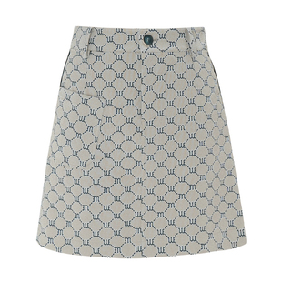 莱芙艾迪儿品牌女装秋季新款小众设计感百搭职业半身短裙套裙