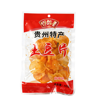 馋解香薯条开阳特产香辣土豆条