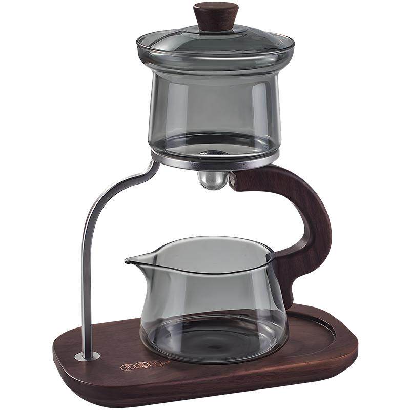 茶皇子功夫茶具套装懒人泡茶神器家用盖碗磁吸泡茶壶轻奢高端冲茶