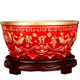 2026年招财摆件家用旺宅聚宝盆美好寓意家中财位客厅八方聚财生财