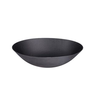 农村大铁锅炖灶台家用老式柴火炉无耳特大号商用生铁锅铸铁土灶锅