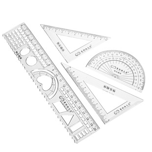 套尺4件套+橡皮擦1个+固体胶棒23g