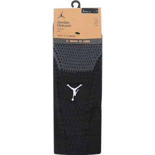 NIKE耐克男女U J UNICORN CRW 1PR -160休闲袜子FZ3393-010