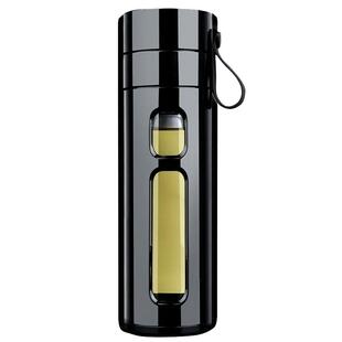 茶水分离玻璃杯男女大容量泡茶水杯双层塑玻杯学生便携水瓶防烫摔