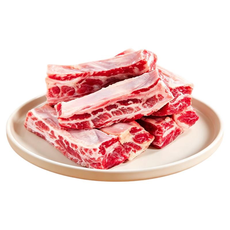 和牛去骨剔筋牛肋条原切新鲜牛肉