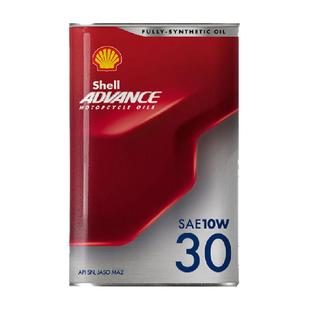 壳牌爱德王子摩托车机油润滑油全合成-劲擎系列10W-30 1L装API SN