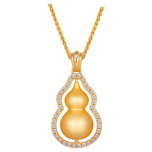 TWINS LULU 国风轻奢时尚百搭古法葫芦项链TSJ10171情人节礼物