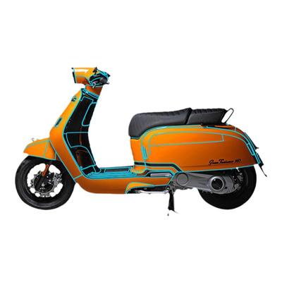 适用橙标RAGT150贴纸仪表膜