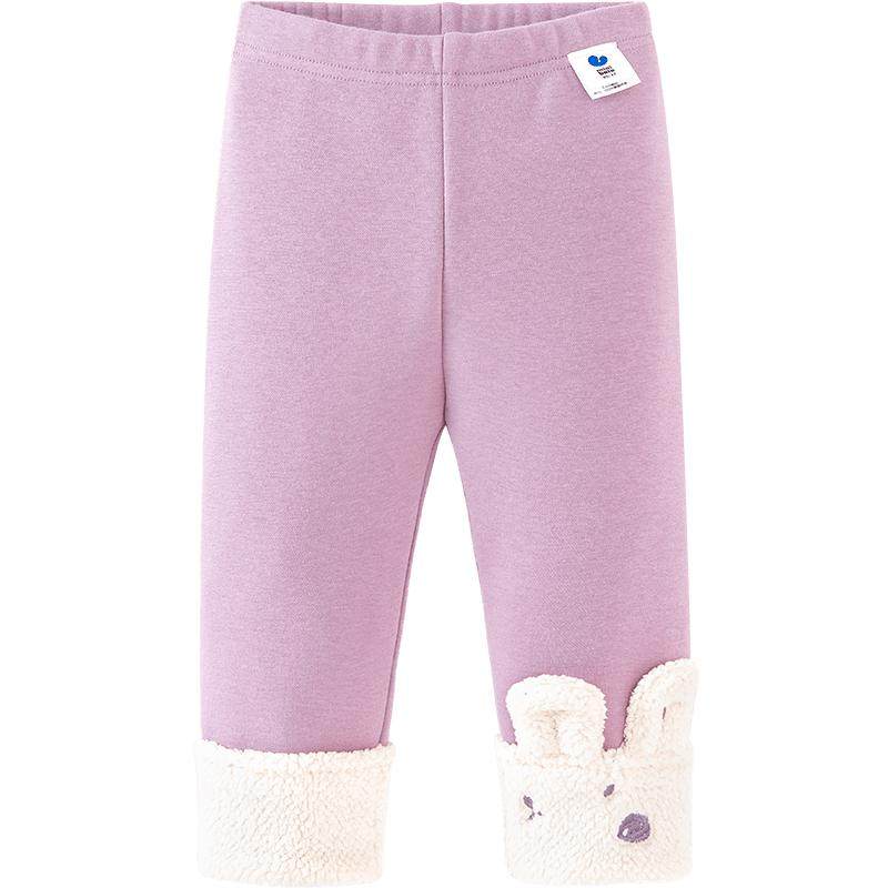 【打底裤】迷你巴拉巴拉男童女童弹力长裤冬新品裤子萌趣可爱