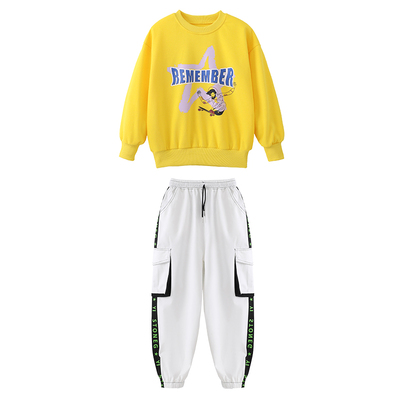 秀丁萌主街舞嘻哈演出服宽松批零