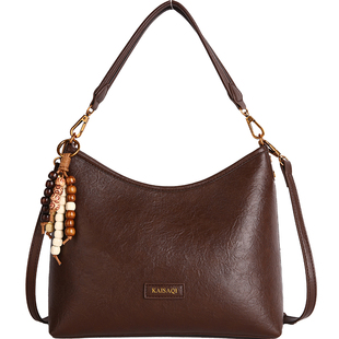 复古手拎包包女2025新款冬时尚洋气单肩斜挎包高级感腋下包通勤包