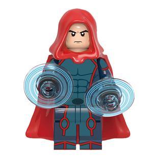 复仇者联盟积木人仔1654巫旺达幻视美剧孩子第三方儿童拼装玩具