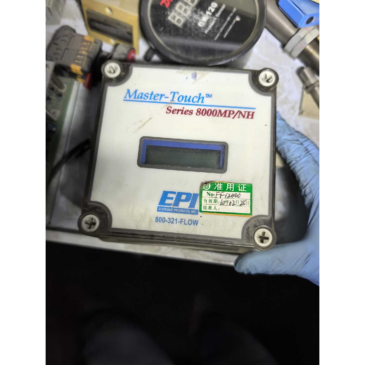 拆机EPI流量计控制表头8240MPNH,成色很好。懂的需要