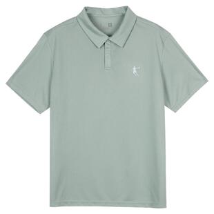 乔丹POLO衫男2026夏季新款冰丝速干翻领T恤男款短袖上衣服爸爸装
