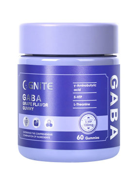 Gnite褪黑素睡眠软糖美国进口sleep深睡版GABA氨基丁酸睡眠糖pro