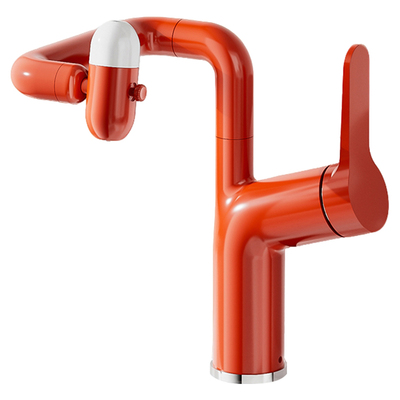 【补贴15%】watermax多巴胺万向冷热抽拉水龙头浴室冷热双控L6829