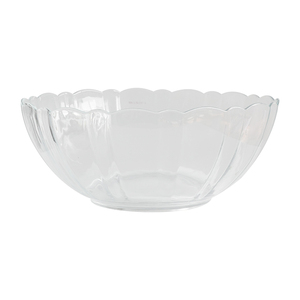 玻璃莲花碗圆形沙拉碗冰激凌碗水果碗米饭碗泡面碗花边碗套装餐具