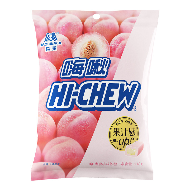 森永嗨啾夹心果汁软糖