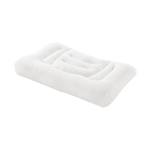 赛诺儿童枕头6-12岁护颈3D纤维枕中大童8-15岁枕头可水洗学生枕头