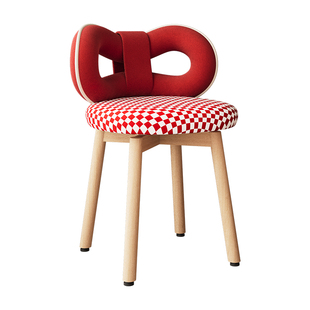 衣帽间新款化妆椅轻奢高级装饰梳妆凳靠背舒服网红化妆凳专用凳子